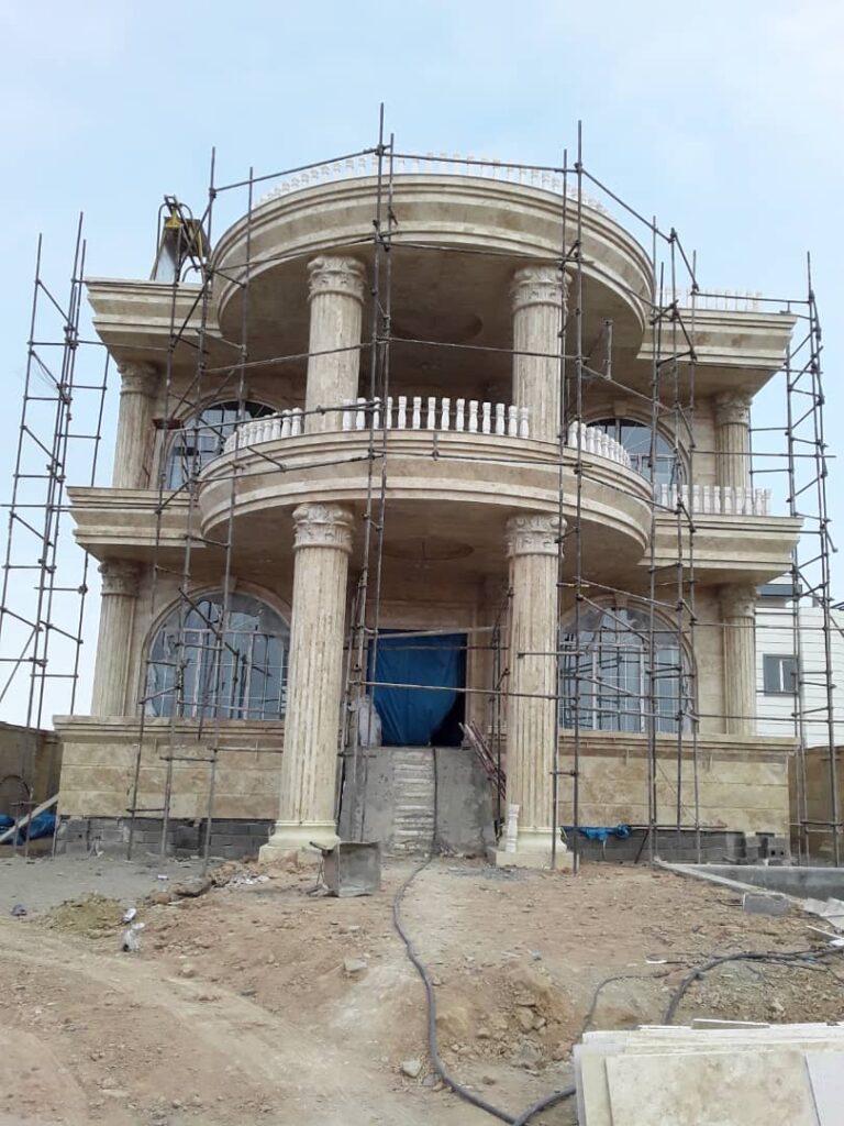 داربست آلفا | نمونه کار زعفرانیه کرج 1 | داربست در کرج | داربست فلزی در کردان | داربست ارزان در کرج