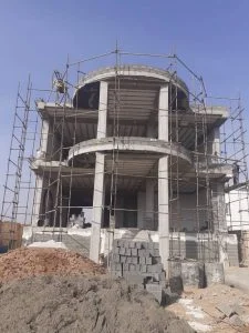 داربست آلفا | نمونه کار زعفرانیه کرج 1 | داربست در کرج | داربست فلزی در کردان | داربست ارزان در کرج