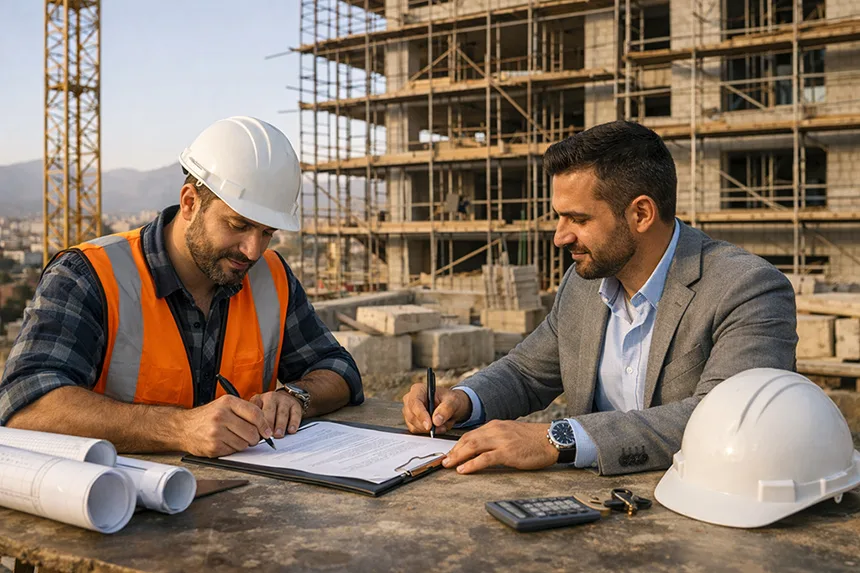 قرارداد پیمانکاری ساختمان