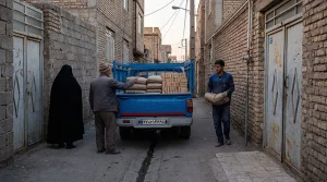 حمل مصالح و نخاله در شهر