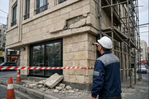 علت ریزش سنگ نما